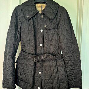 Burberry Brit quilted jacket, black, medium